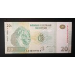 Congo 20 Francs 2003 Unc
