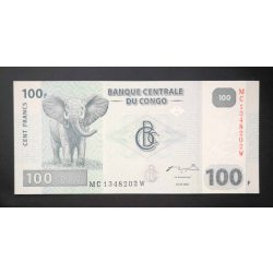 Congo 100 Francs 2007 Unc