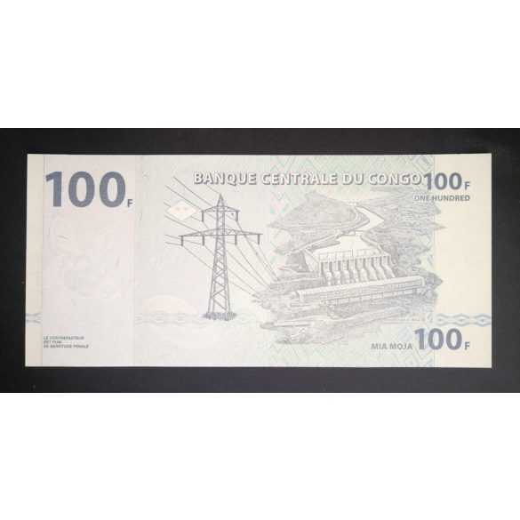 Congo 100 Francs 2007 Unc