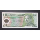 Guatemala 1 Quetzal 2008 UNC
