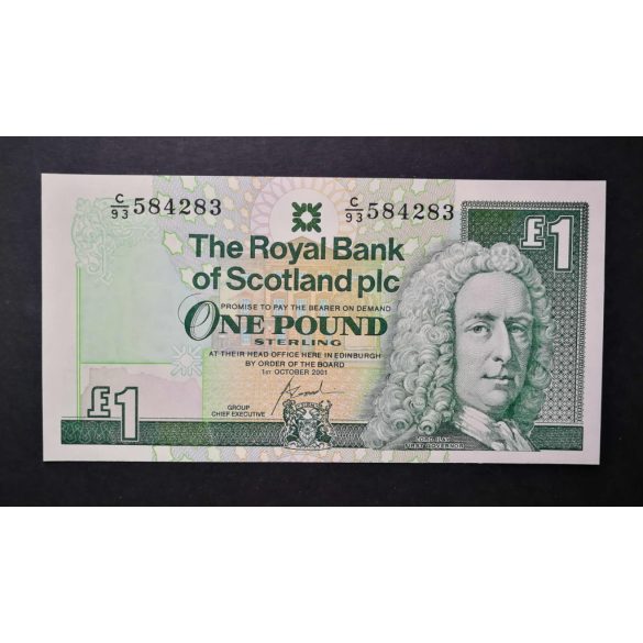 Skócia 1 Pound Sterling 2001 UNC