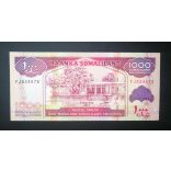 Somaliland 1000 Shillings 2014 UNC