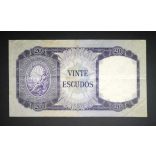 Portugália 20 Escudos 1960 VF