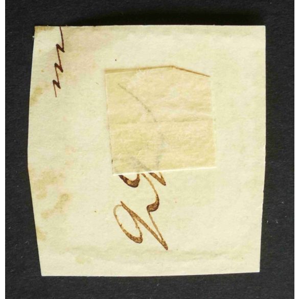 Magyarország 1863/64 Könyvnyomat 15 Kr. PESTH kivágáson H