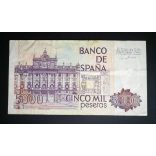 Spain 5000 Pesetas 1979 F+