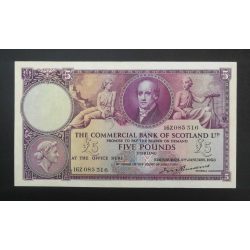 Scotland 5 Pounds Sterling 1953 XF-