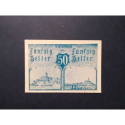 Ausztria 50 Heller 1920 Unc Wartberg