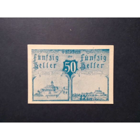 Austria 50 Heller 1920 Unc Wartberg