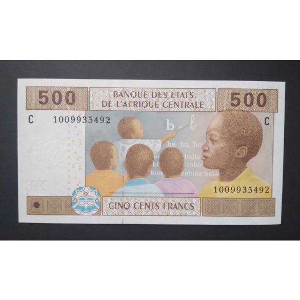 Közép-Afrikai Államok Csád 500 Francs 2017 UNC 