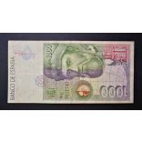 Spain 1000 Pesetas 1992 F
