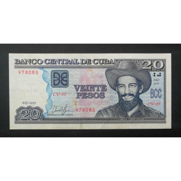 Cuba 20 Pesos 2019 VF