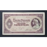 Hungary 100 Pengő 1945 F+