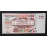 Suriname 500 Gulden 1991 Unc-