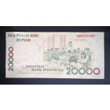 Indonesia 20000 Rupiah 1998/2001 F