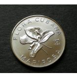 Cuba 5 Pesos 1980 Silver UNC, Commemorative coin
