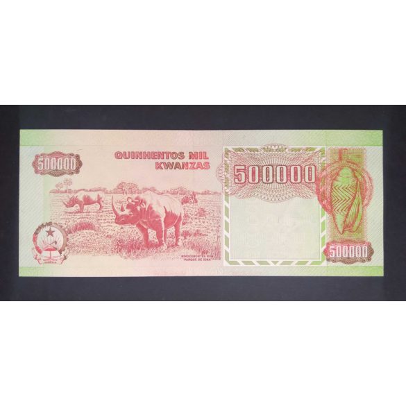 Angola 500000 Kwanzas 1991 UNC
