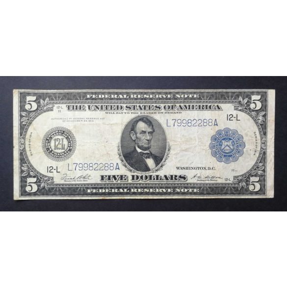 USA San Francisco 5 Dollars 1914 F