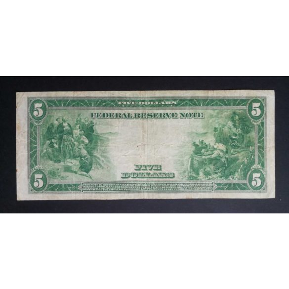 USA San Francisco 5 Dollars 1914 F
