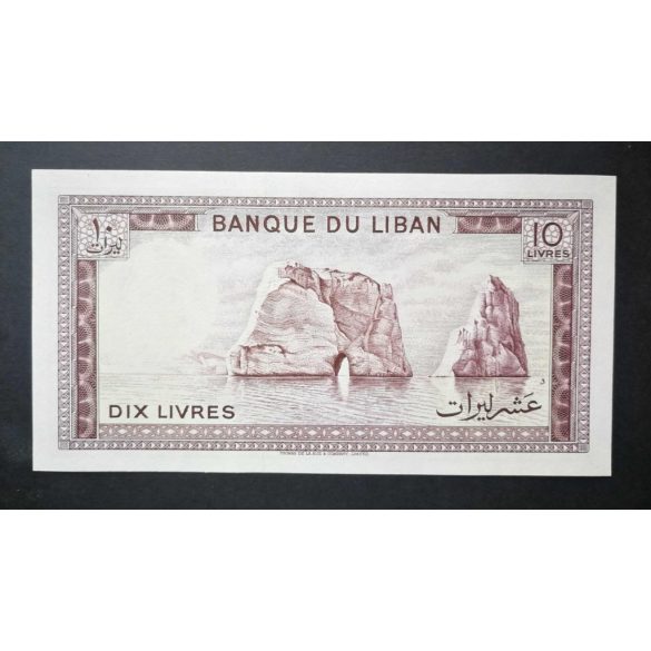 Lebanon 10 Livres 1986 Unc -