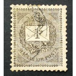  Hungary 1899 Letter, black cipher 1 kr. perf. 12 : 11 3/4 used