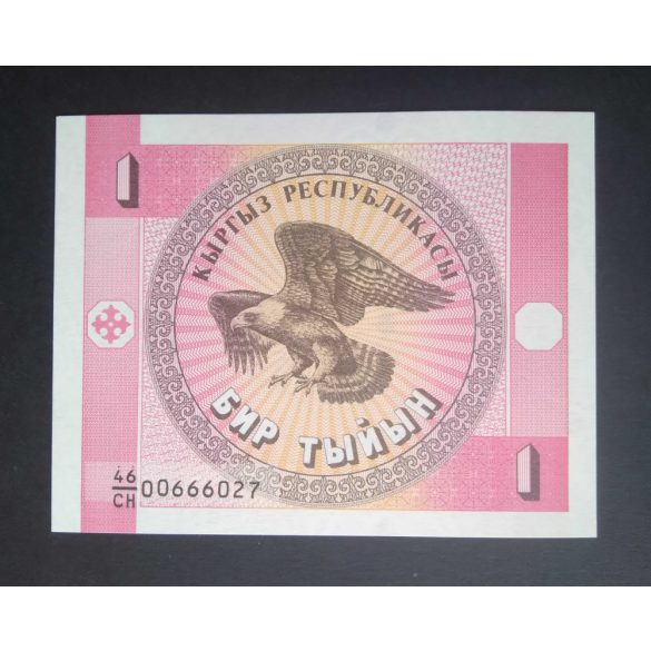 Kyrgyzstan 1 Tyiyn 1993 Unc