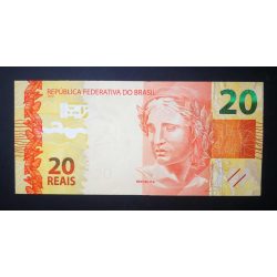 Brazília 20 Reais 2010 UNC-