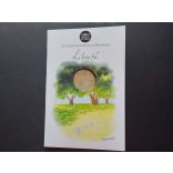 France 10 Euro 2014 Liberty commemorative coin in decorative packaging