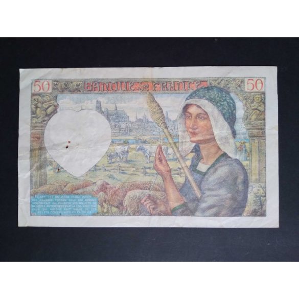 France 50 Francs 1942 F+