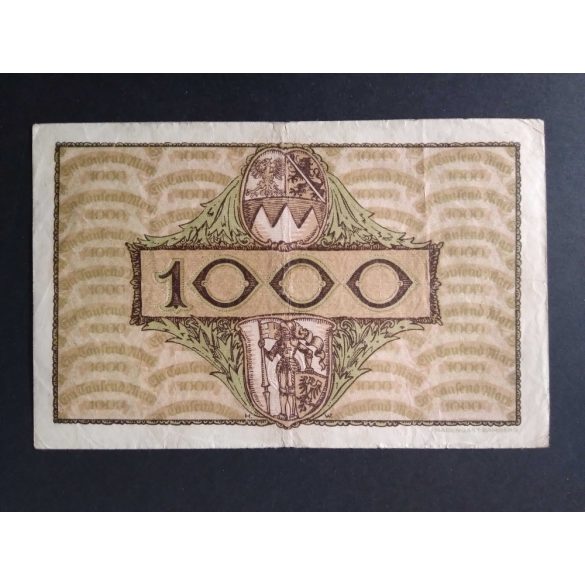 Germany 1000 Mark Bamberg 1922 VF
