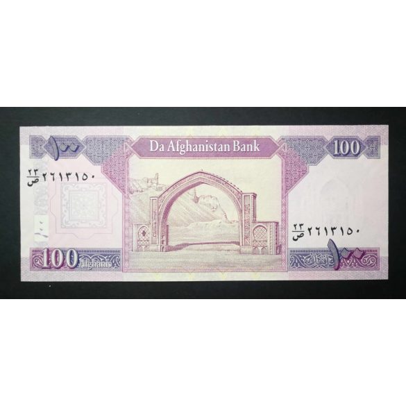 Afganisztan 100 Afghanis 2019 aUnc+