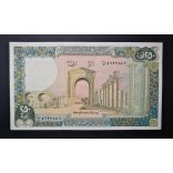 Lebanon 250 Livres 1988 Unc