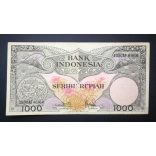 Indonesia 1000 Rupiah 1959 VF