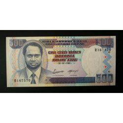 Burundi 500 Francs 1995 UNC