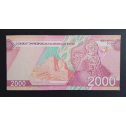 Uzbekistan 2000 Som 2021 UNC