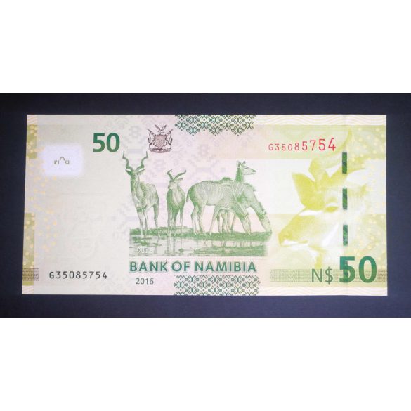 Namibia 50 dollars  2016 UNC