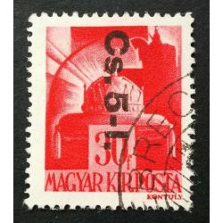 Magyarország 1946 Betűs-szöveges I. Cs.5-I, pecsételt I 