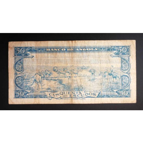 Angola 50 Escudos 1962 F