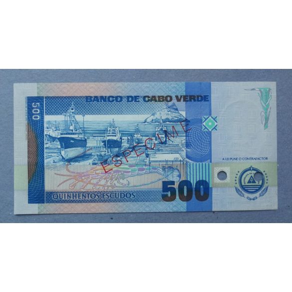 Zöld-foki szigetek 500 Escudos 1992 UNC minta