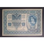 Austria-Hungary 1000 Koruna 1902 XF+