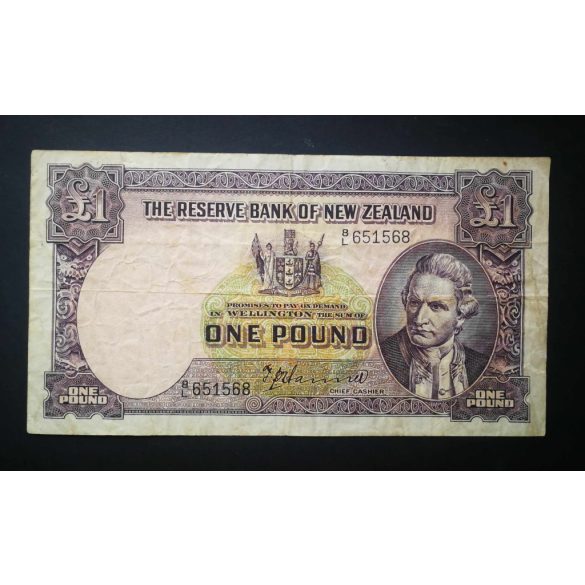 New Zealand 1 Pound 1940-53 F