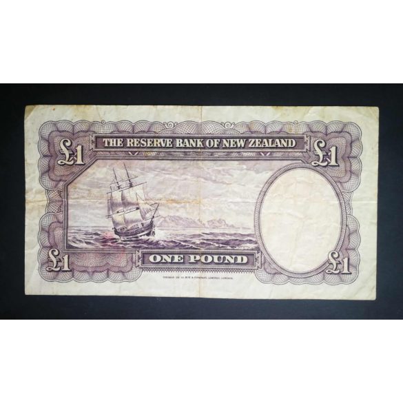 New Zealand 1 Pound 1940-53 F