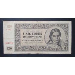 Czechoslovakia 1000 Korun 1945 F