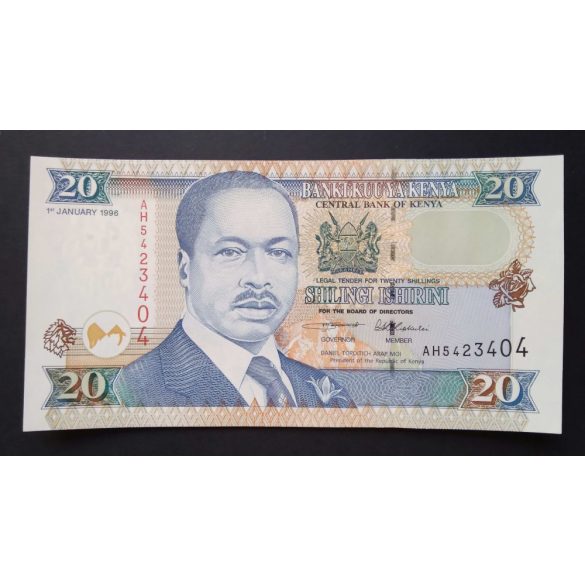 Kenya 20 Shillings 1996 Unc 