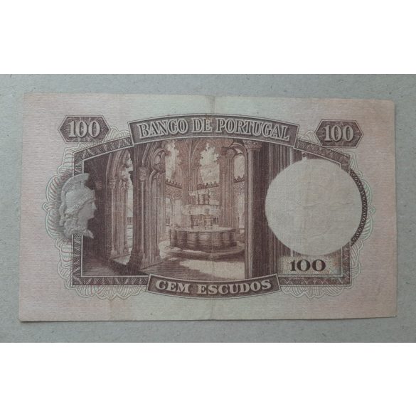 Portugália 100 Escudos 1954 VF-