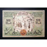 Germany 100 Mark 1922 Weimar Republic Stralsund VF