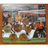 Németország 8 db-os forgalmi sor 2003 UNC díszcsomagolásban