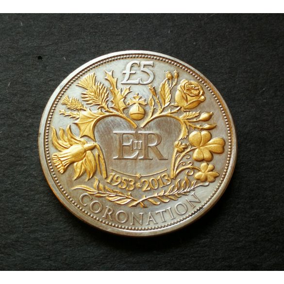 Guernsey 5 Pounds 2013 UNC Copper-Nickel