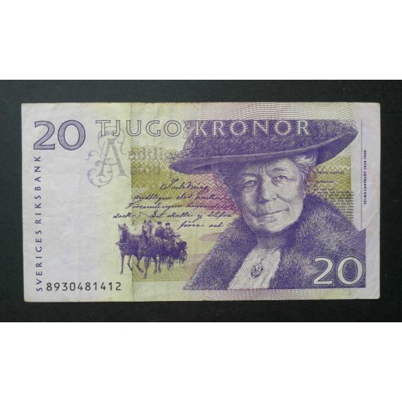 Svédország 20 Kronor 2007 F