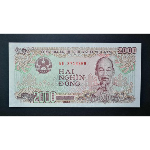 Vietnám 2000 Dong 1988 UNC