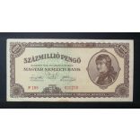 Hungary 100 million Pengő 1946 VF